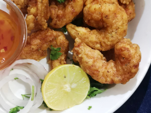 Easy Crispy Fried Shrimp Recipe - (with VIDEO!) Roxy Chow Down